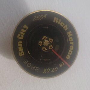 Sun City AZ Elks Lodge Club 2559 Lapel Pin 2007 - BPOE Rich Korona Arizona Badge